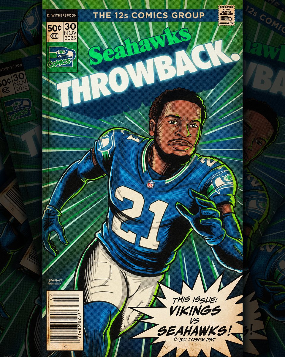 Seahawks's tweet image. Throwback threads for Week 13. 🧵