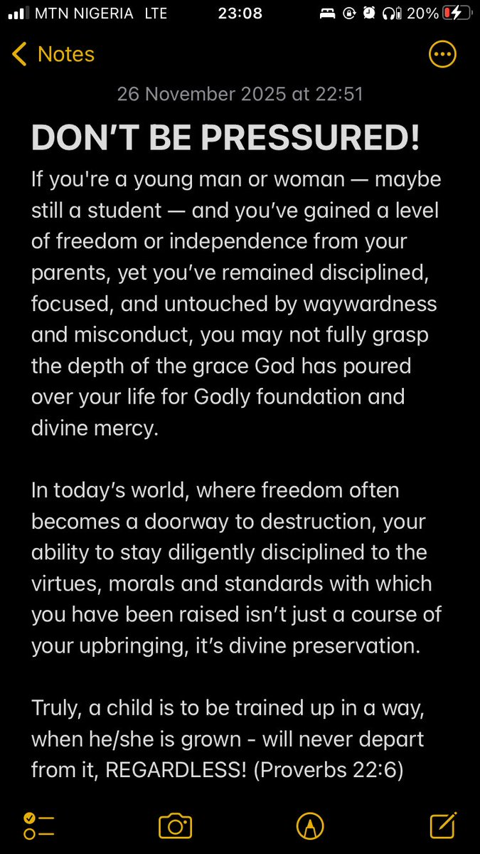 Precocious_B's tweet photo. My heart was seriously bothered seeing some folks compromise their Godly foundation. I had to pour out this thought in my notes.

SHALOM! https://t.co/VNLlXIRPbx