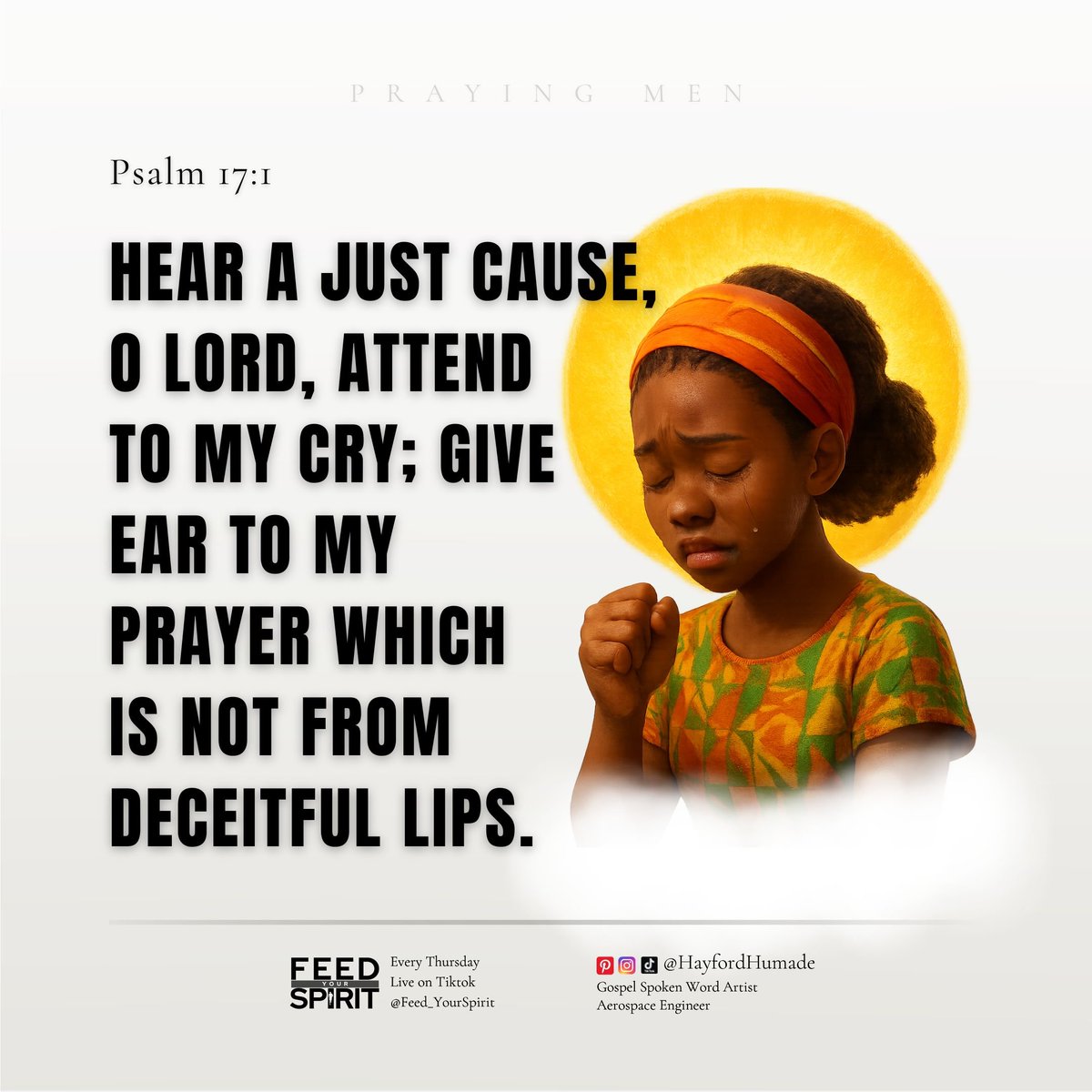 HayfordHumade's tweet image. [5] Uphold my steps in Your paths, That my footsteps may not slip.

#Jesus #Pray #HolyGhost #Fire