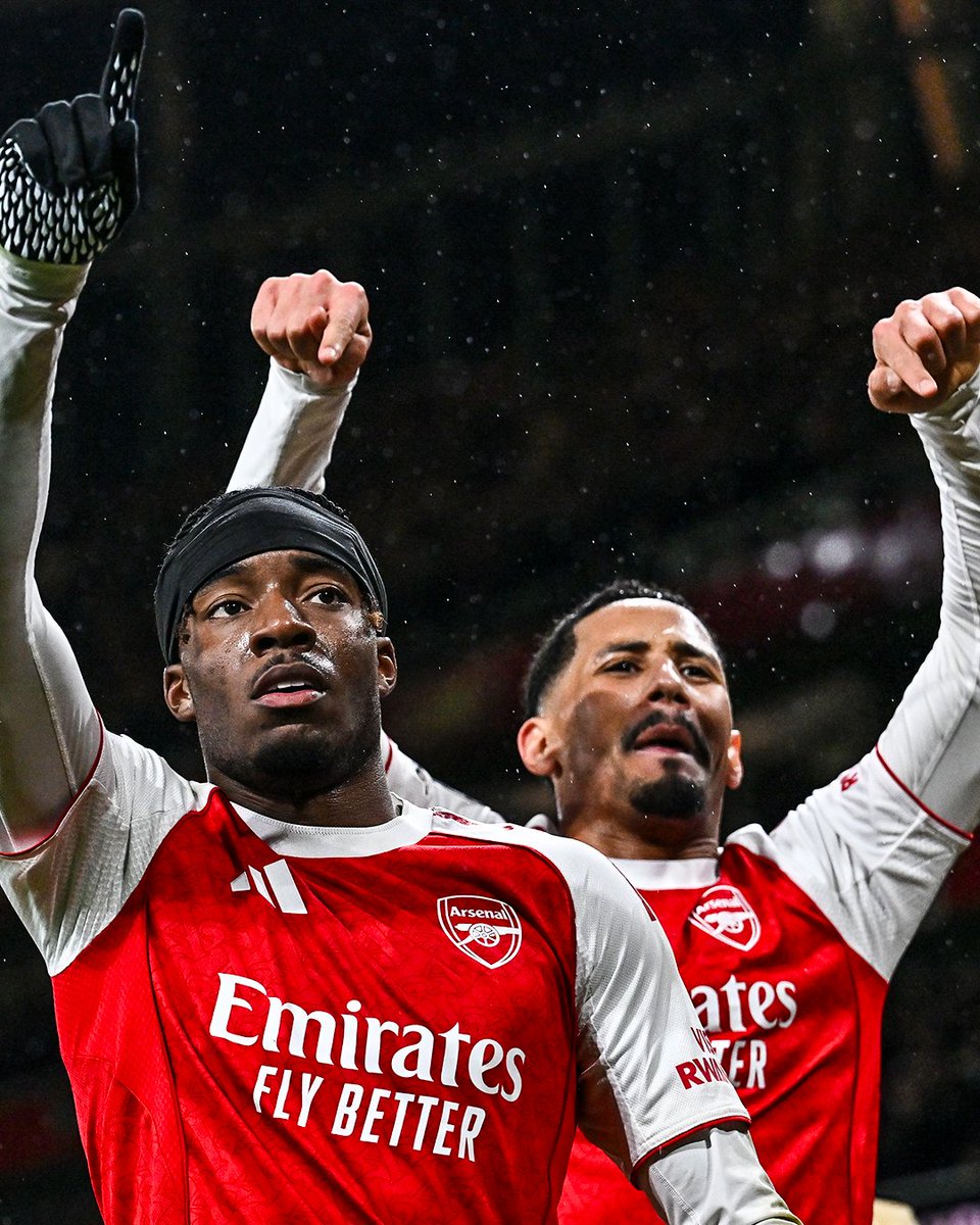 brfootball's tweet image. William Saliba is the ultimate hype man 👇