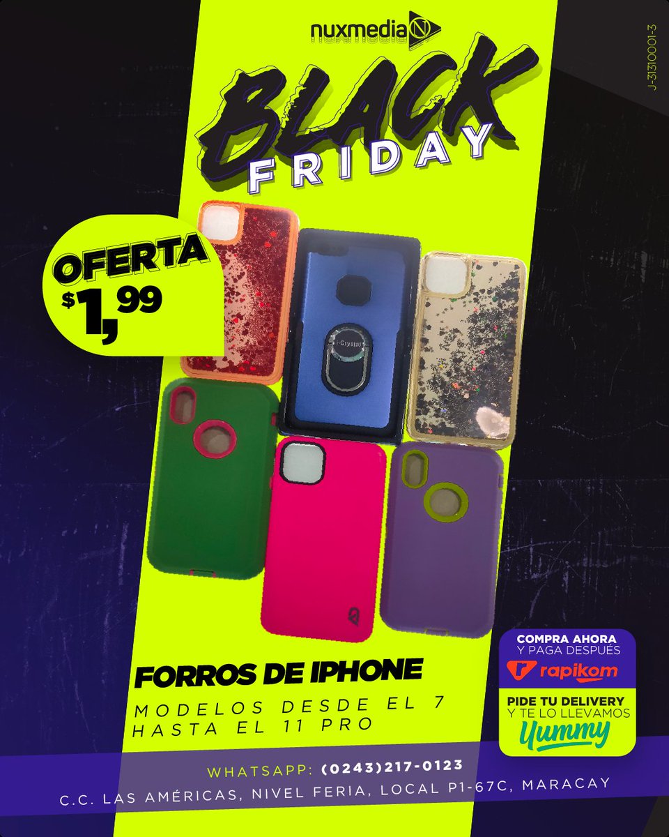NuxmediaPC's tweet photo. Aprovecha nuestras ofertas de #blackfriday en Maracay, en neustra tienda del C.C Las Américas https://t.co/UgbjyDWnNa