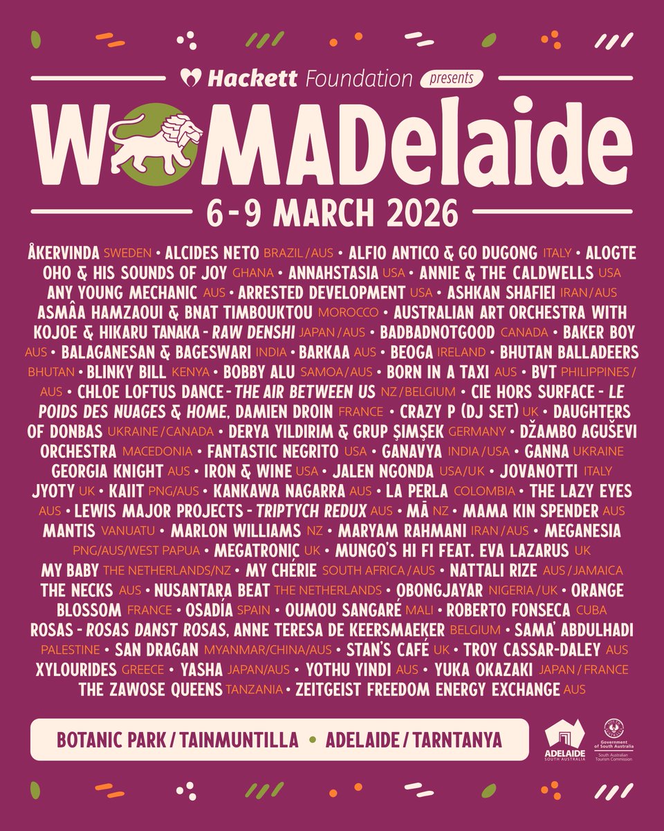WOMADelaide tweet media