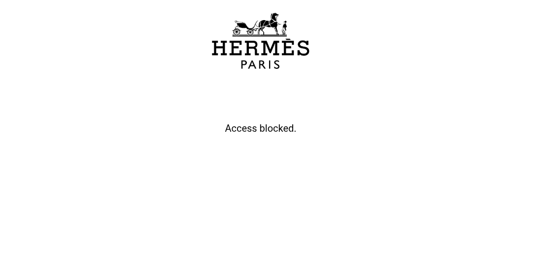 StareAtCode247's tweet image. So broke Hermes refused to show their website to me.