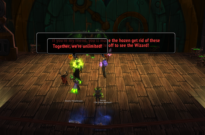 watching the new wicked movie front row!