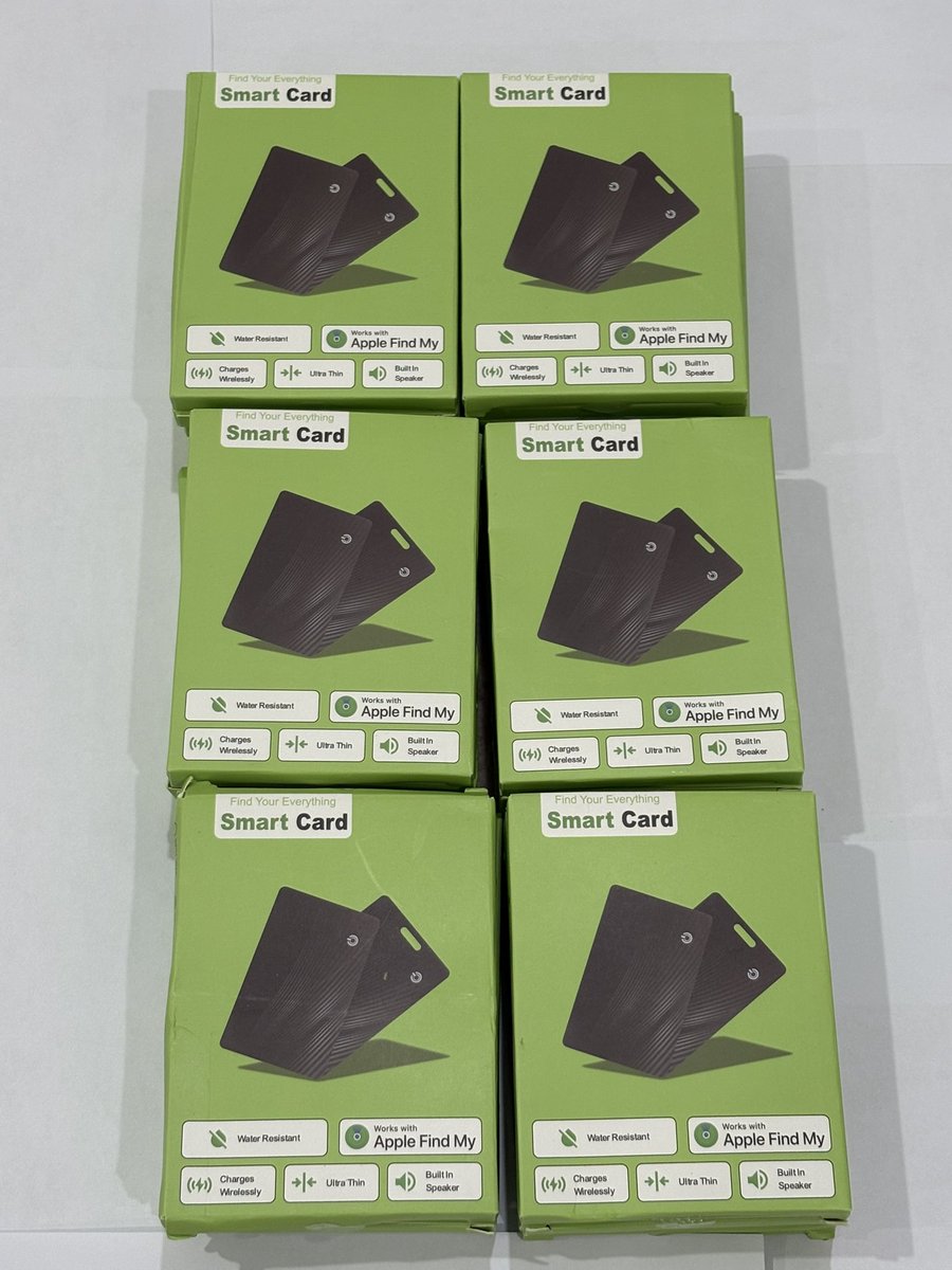 بطاقة تحديد المواقع و التتبع المطورة😍
تتبع اغراضك بشكل دقيق جداً
متوافقة مع الايفون
بطارية قوية تدوم حتى سنة كاملة
خلك دايم مطقّن... بطاقتك تنبهك، تتبعها بخريطة أبل،
وتلقاها خلال لحظات.
بطاقة بحجم الصراف ... وش باقي

للشراء
sv-cam.com/ABelmey

#الجمعة_البيضاء