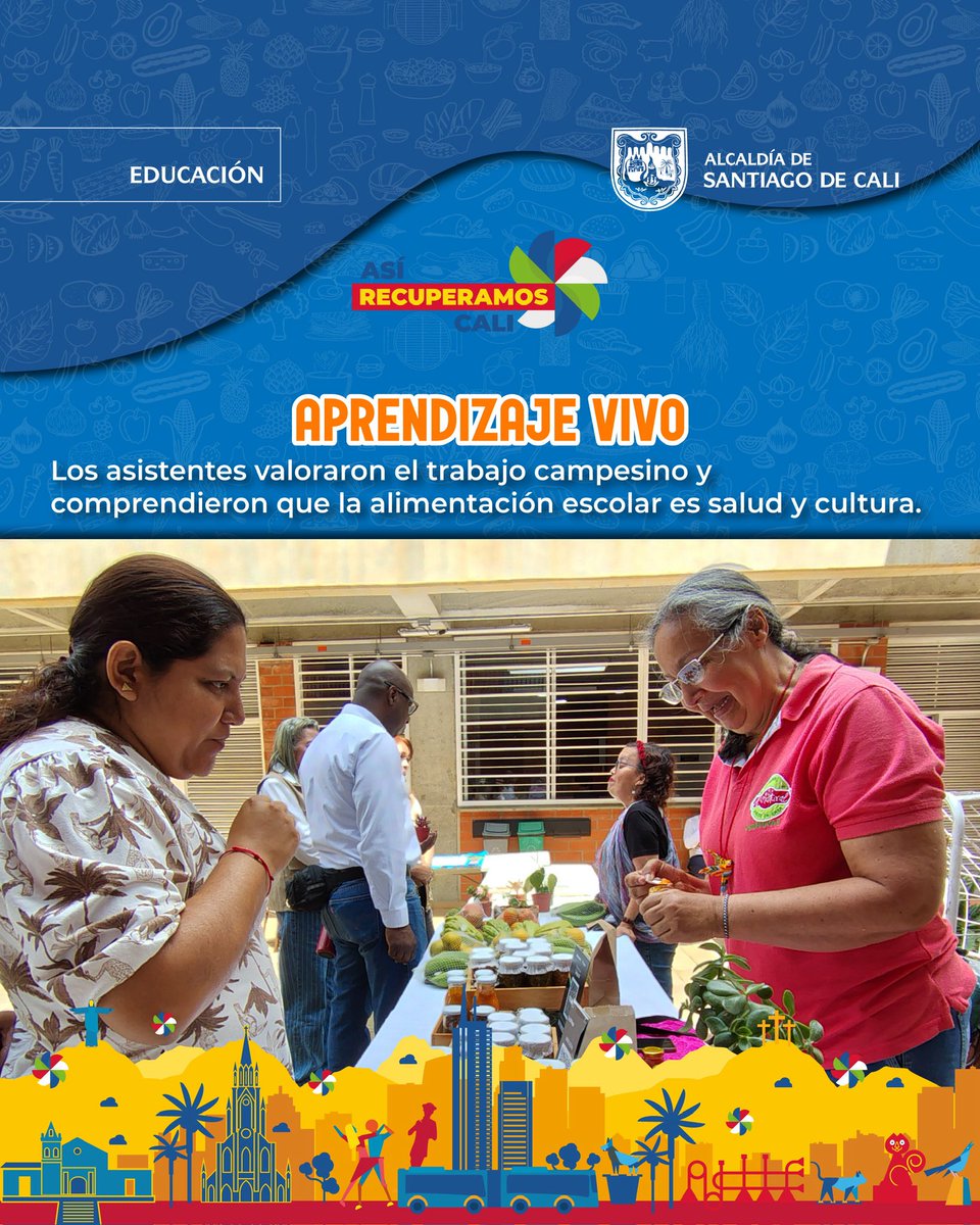 ¡En la Institución Educativa Oficial Pichindé se desarrolló la segunda mesa pública del PAE!

Un encuentro que integró mercado campesino, muestras escolares y espacios de diálogo en torno al uso de alimentos frescos y locales en la alimentación de los estudiantes. 
#EducaciónCali