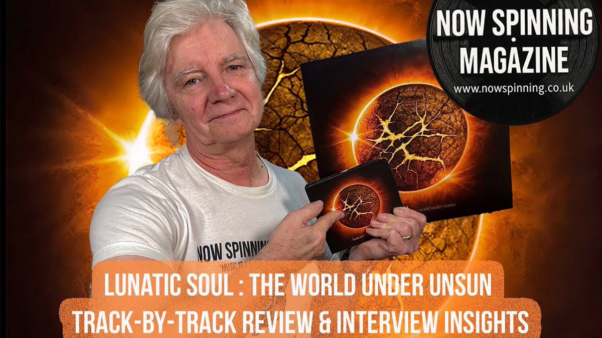 Lunatic Soul album The World Under Unsun—the eighth chapter in Mariusz Duda’s extraordinary solo journey.
If you’ve seen my recent interview with Mariusz, you’ll know how passionate he is about this project and how much creative freedom it gives him. That conversation really