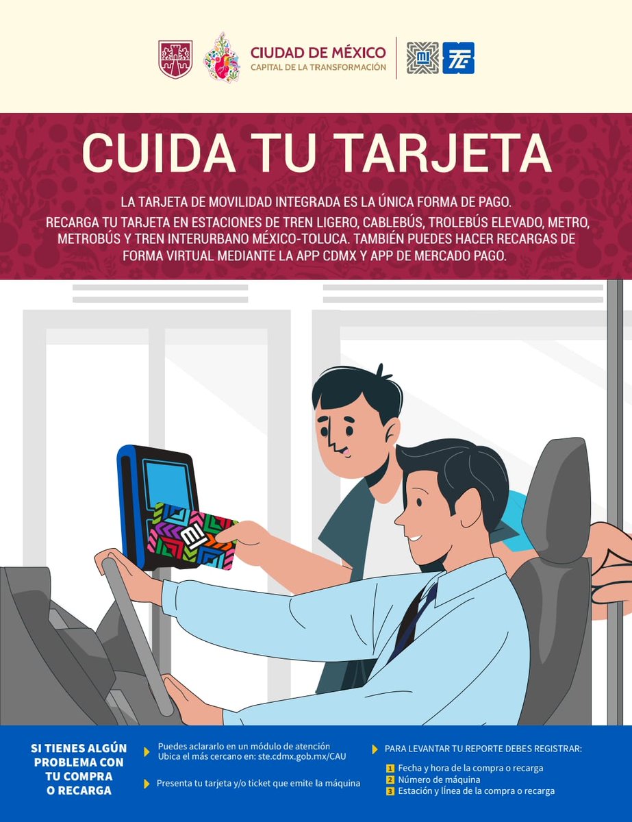 Servicio de Transportes Eléctricos CDMX tweet media