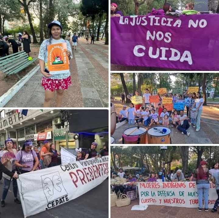 La actriz @edithniz86 posteó: 25N. Día internacional de la eliminación de violencia contra la mujer!!
MARCHAMOS POR NUESTROS DERECHOS 💜💜💜