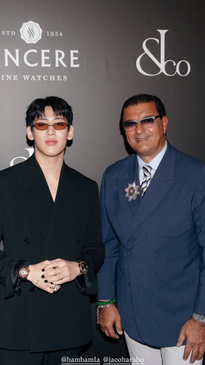 Ketbbbam's tweet image. สมกับตำแหน่ง Friends of the Brand ของจาคอป 👏🏻👏🏻👏🏻👏🏻👏🏻

#BamBamxJacobAndCoSG
#BamBamxJacobAndCo
#Jacobandco #BamBam @BamBam1A