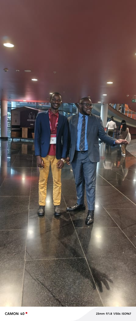 Honored Moment!
Today, I <a href="/niyomechack3/">Mechack NIYOBUHUNGIRO (MBA, MSc, Ph.D)</a> had  privilege of meeting my role model, the owner of Africa Media Group, Mr. <a href="/AmEugeneAnangwe/">Eugene Anangwe</a>
As the CEO of Ahavex Group, this meeting was deeply inspiring his wisdom, vision, and dedication to Africa’s media future motivated me even more.