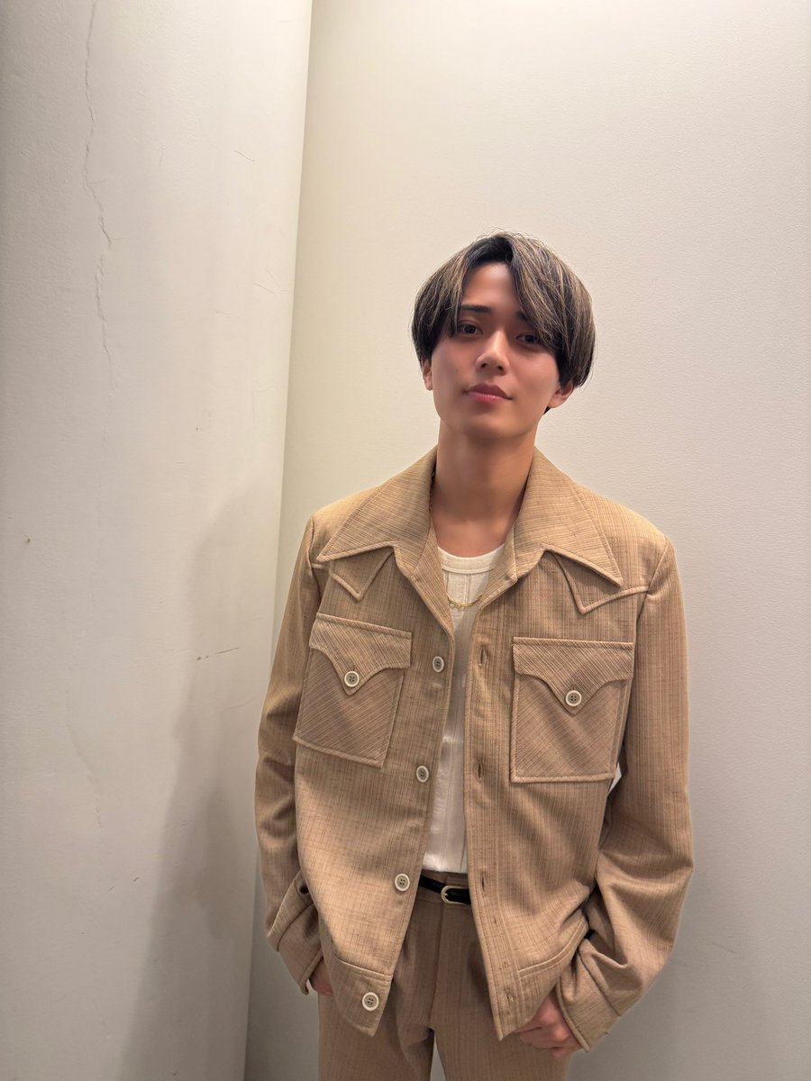 本当に本当にカッコ良くて✨ 大好きなんです🖤 今日も永瀬廉くんを応援