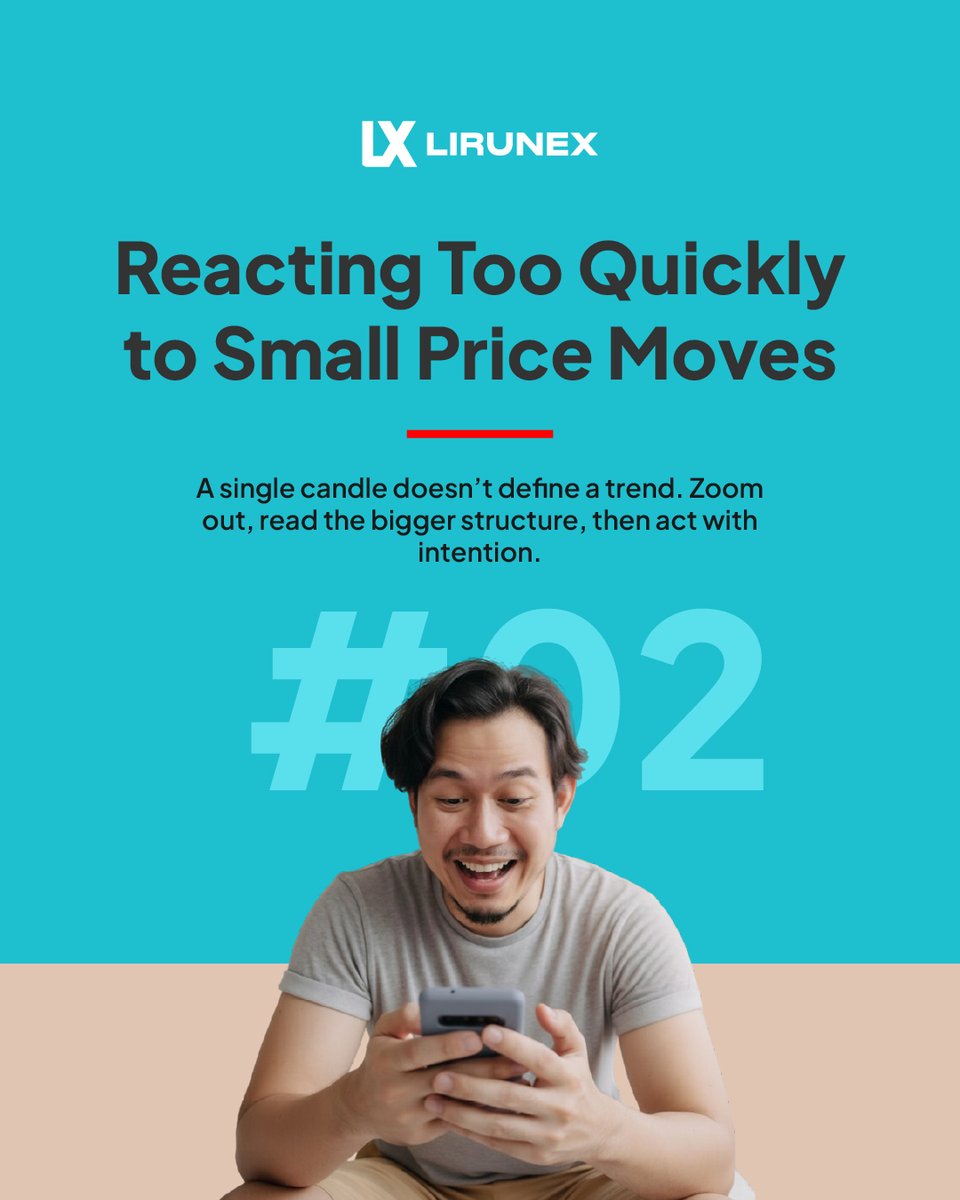 lirunexglobal's tweet image. Trading isn’t just about strategy — it’s about avoiding the mistakes that quietly damage your results.
Here are 4 common habits that traders still struggle with, and how to fix them. 👇

#Lirunex #TradingEducation #ForexTips #MarketInsights