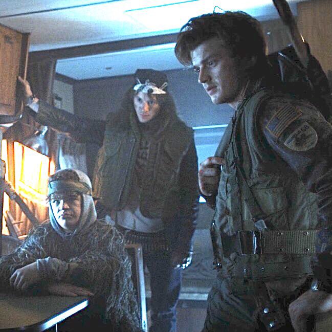 girlwreckage's tweet photo. can everyone please excuse steve harrington for being a mean bitch this season he's recently widowed and his son with eddie is acting out in grief and stressing the fuck out of him. there's a lot on his plate. https://t.co/9ysIjXaQqw