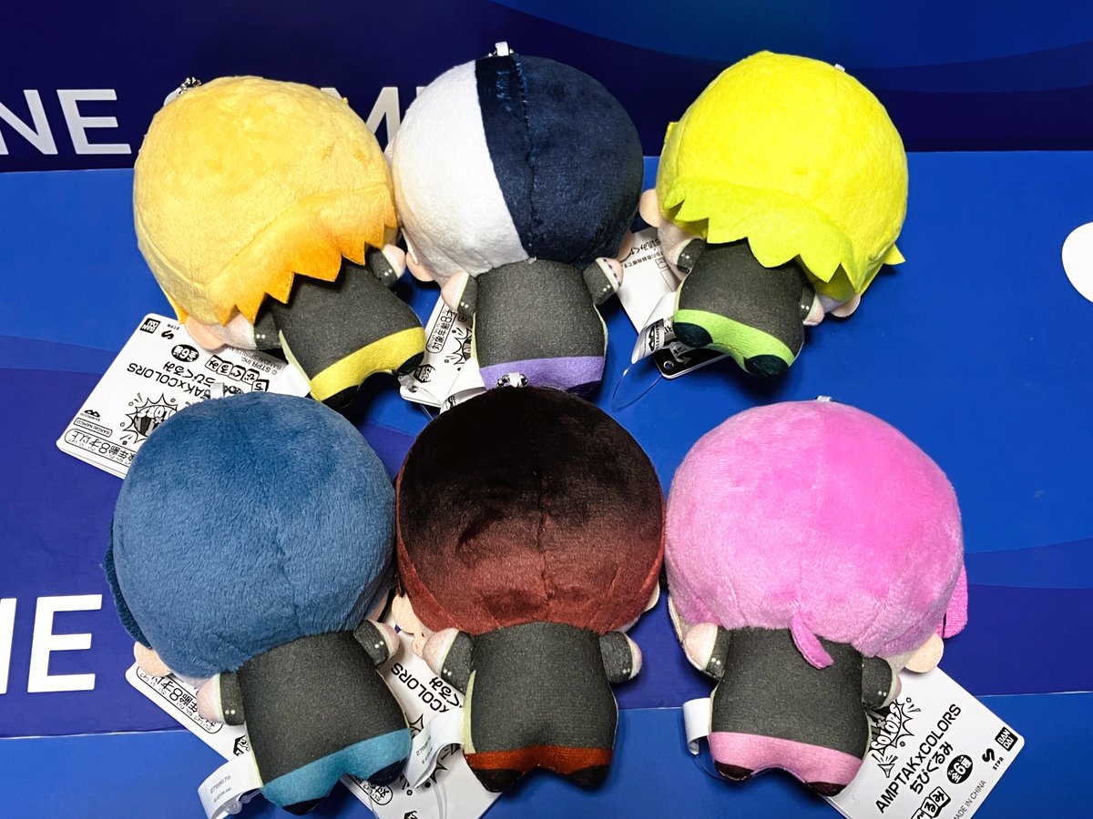 AMPTAKxCOLORS ちびぐるみ 6種セット AMPTAKxCOLORS アンプタック