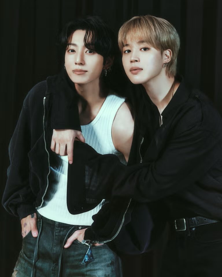 seokjinbit's tweet image. JIMIN AND JUNGKOOK FOR ELLE JAPAN

THE PROMO PHOTOS FOR THEIR TRAVEL SERIES ARE YOU SURE?! IM QSKABANSLABSJSNS