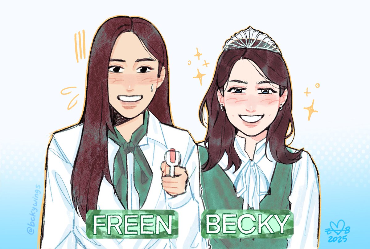 bckyswings's tweet image. look at her bodyguard dawg… they aren’t escaping😩

#ฟรีนเบค #FreenBecky 🌷🪽