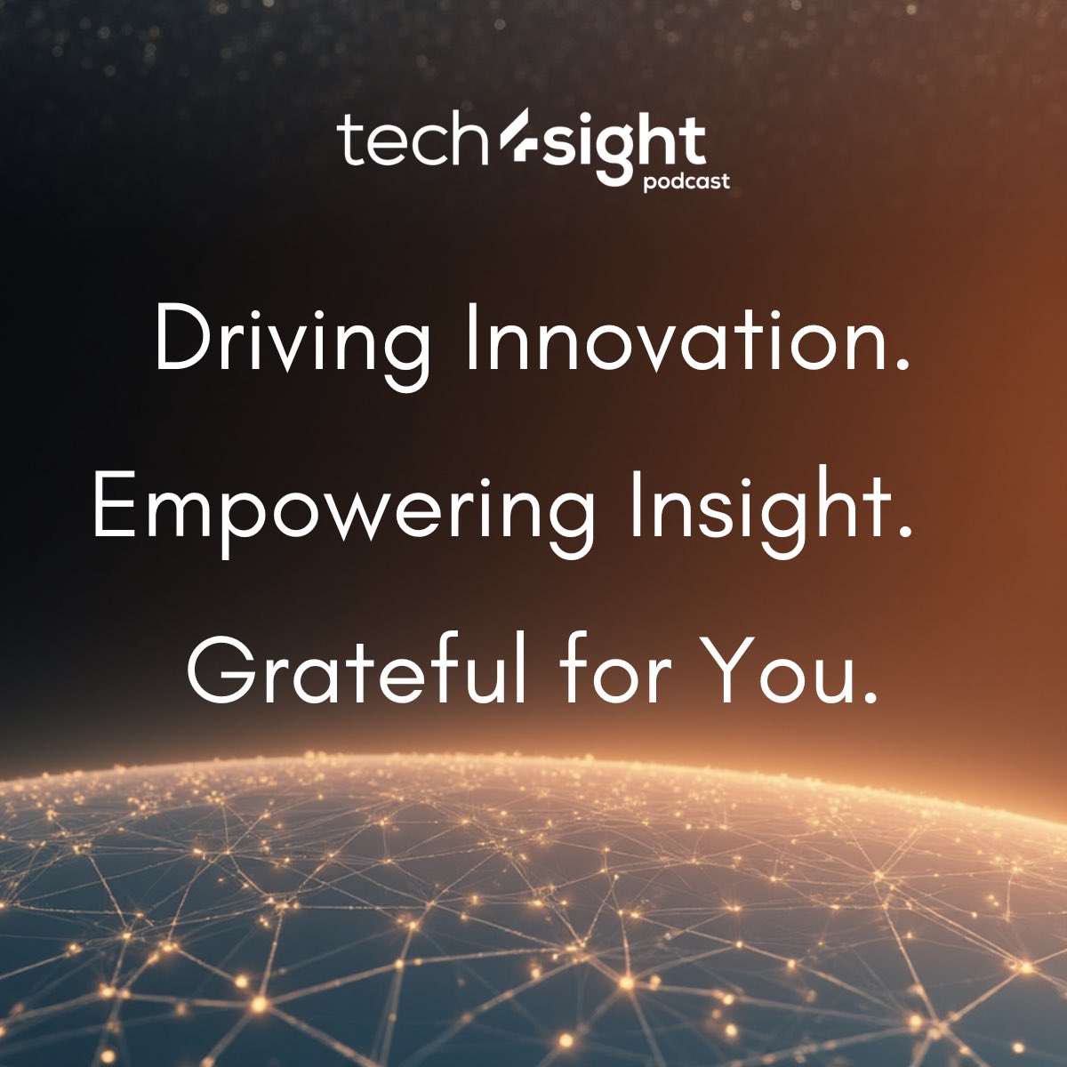 tech4_sight's tweet image. Grateful for the minds tuning in and building the future with us.  
@tech4_sight Podcast 🎙️⚡

#Tech4Sight #TechPodcast #AI #Tech #Data #Innovation #FutureTech #Telecom #Thanksgiving  #Thanksgiving2025 #ThanksgivingDay #Thankful #quote