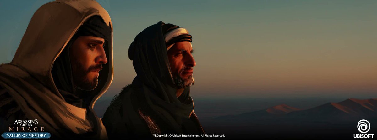 TheRealZephryss's tweet image. Here are four new concept art for the Assassin's Creed Mirage Valley of Memory DLC by Art Director Florian Salomez. 💛