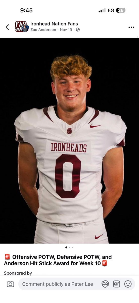 PeterLeeJr12's tweet image. 🔥 OPOTW! Peter Lee Jr. dominates again for the Ironheads — clutch, explosive, and college-ready. Coaches take notice! 🏈
#PeterLee #OPOTW #RecruitMe #CollegeFootball #OKPreps #HSFootball #Prospect #QB #Athlete #Scholarship #Recruiting #NCAA #NAIA #D1Bound #D2Bound #HUDL