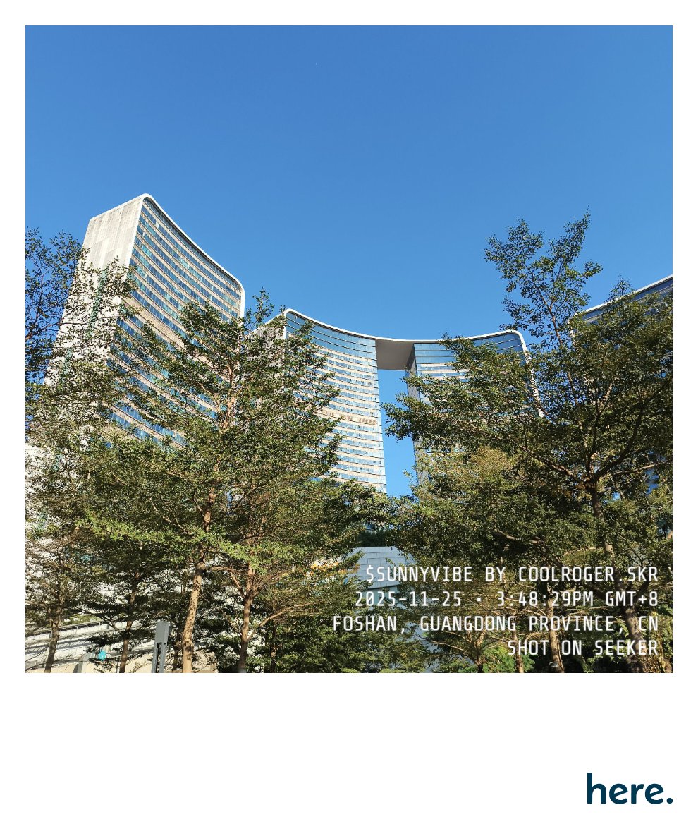 Roger_Web3Tech's tweet image. shot on seeker by coolroger.skr

@weareherefun