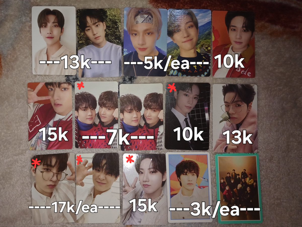 iosangwon's tweet image. — #wts #wtb photocard damage
☆ blm inc packing + fee (2k)
☆ co oren 🍊 
☆ bisa nawar lagi
☆ bisa minta vidcon
☆ dom jaktim📍

t. wts wtb ready ina photocard treasure, seventeen, theboyz, jihoon, junkyu, mingyu, joshua, junghwan, jaehyuk, juyeon, haruto