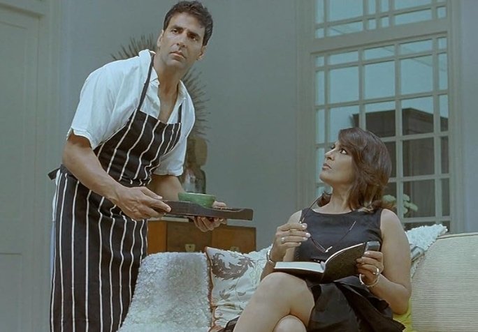 itstisha_7's tweet image. 16 years to one of the best comedy movie 
#AkshayKumar #KatrinaKaif