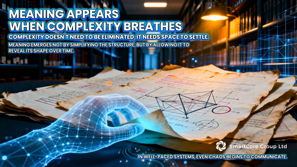 SmartCore_Group's tweet image. 📊 Complexity isn’t noise, it’s unorganized potential.
🌐 At SCG, we listen to what’s intricate.
📈 Meaning emerges when structure is given space.
🎯 Let signals breathe.

#SmartCoreGroup #ComplexityWithPurpose #StrategicThinking