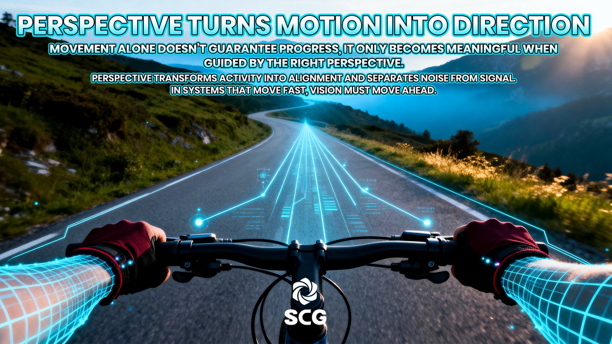 SmartCore_Group's tweet image. 🍀 Motion needs perspective to matter.
🌐 At SCG, we turn action into alignment.
🚀 Insight defines direction, not speed.
🎯 Vision must come before velocity.

#SmartCoreGroup #PerspectiveMatters #MotionWithMeaning