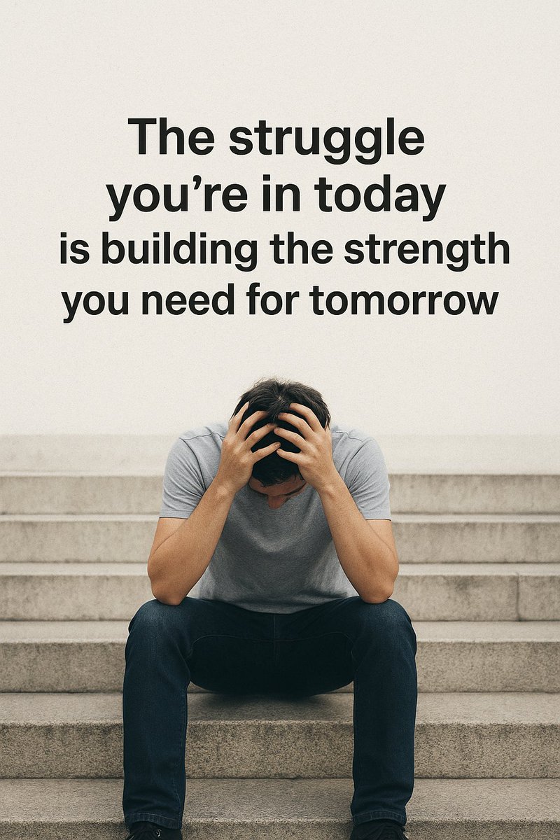 ItsRibel's tweet image. Life doesn’t get easier —  
*you* get stronger.  

Every silent battle, every lonely night, every moment you wanted to quit…  
is shaping a version of you that you haven’t even met yet.  

Keep going. Your future self is waiting.  

#LifeStruggles #Motivation #KeepGoing