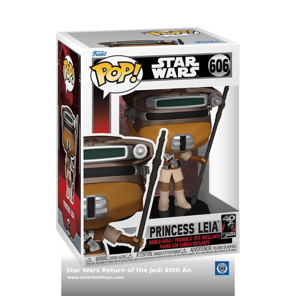 outerlimittoys's tweet image. 🤯 You won’t believe this! Star Wars: Return of the Jedi 40th Anniversary Princess Leia (Boushh) Funko... selling at $11.99 🤯
by Funko ⏩ shortlink.store/hwg4ijb8mh_s
🚀 Selling out fast so be quick! 🚀 #funko #funkopops