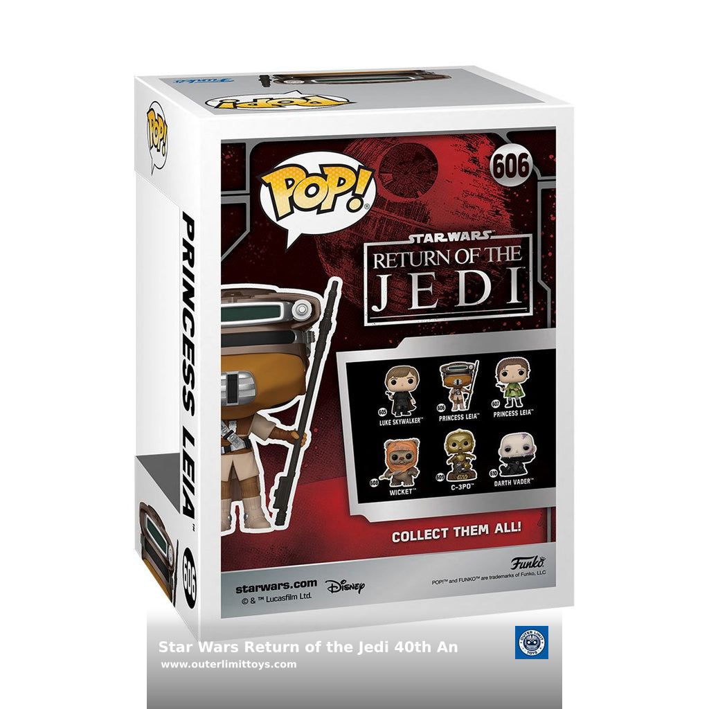 outerlimittoys's tweet image. 🤯 You won’t believe this! Star Wars: Return of the Jedi 40th Anniversary Princess Leia (Boushh) Funko... selling at $11.99 🤯
by Funko ⏩ shortlink.store/hwg4ijb8mh_s
🚀 Selling out fast so be quick! 🚀 #funko #funkopops
