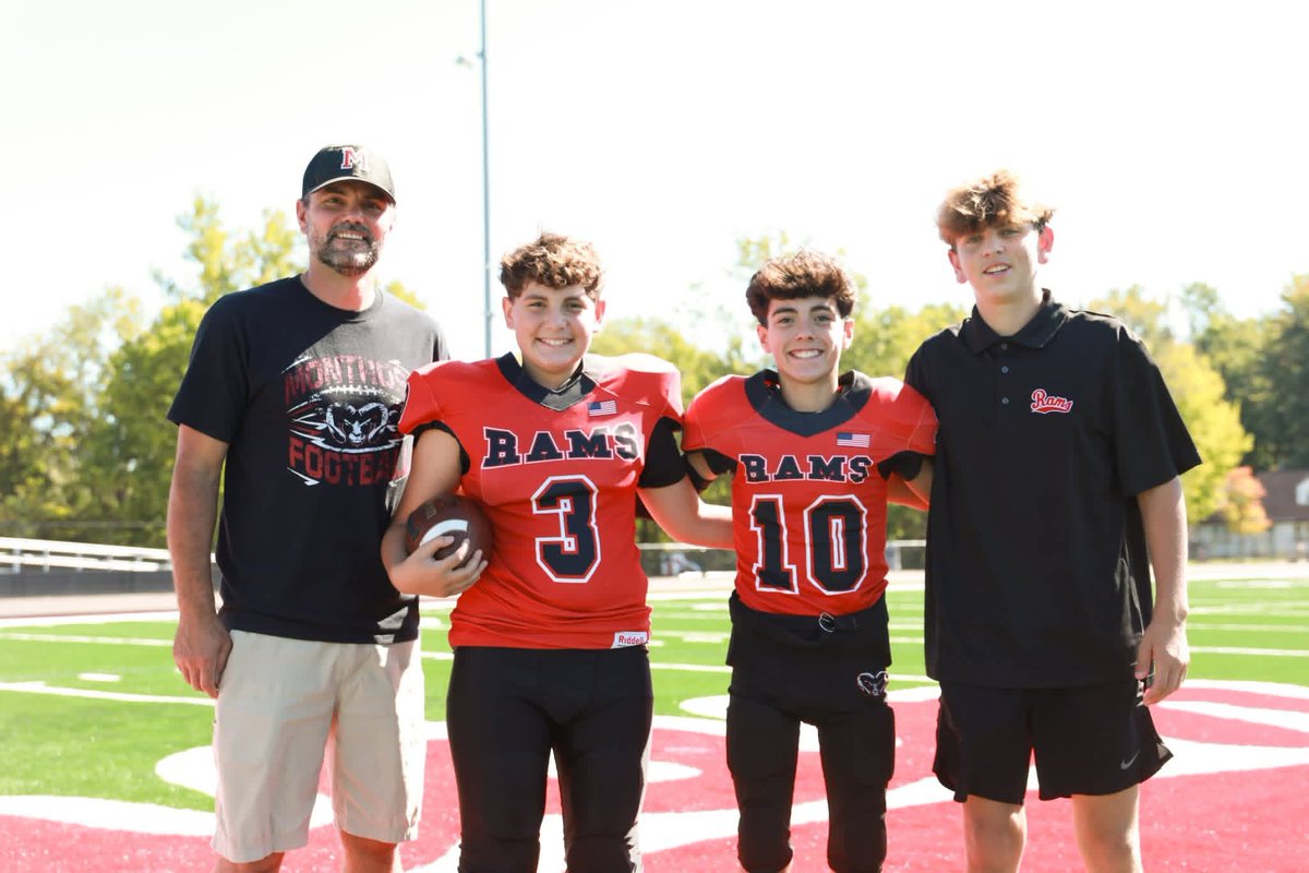 fpriest1982's tweet photo. Picture time!! Brody voted Offensive Player of Year and Brady voted Defensive Player of Year.  These boys can play!! https://t.co/AnU1W5GU73