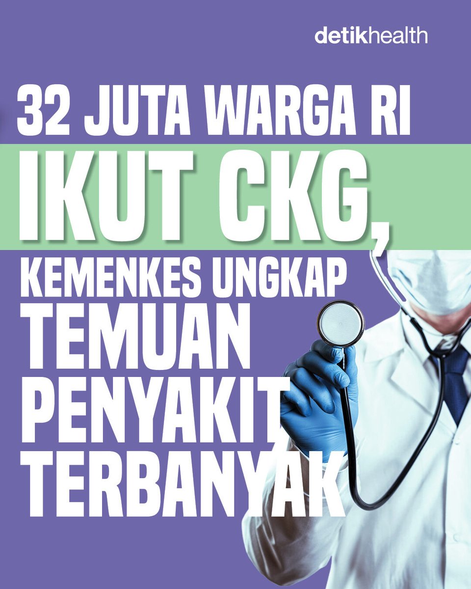 Rinamagicom's tweet image. Dukung program Cek Kesehatan Gratis untuk masyarakat Indonesia

#ProgramPresiden
#cekkesehatangratis
#ProgramKesehatan