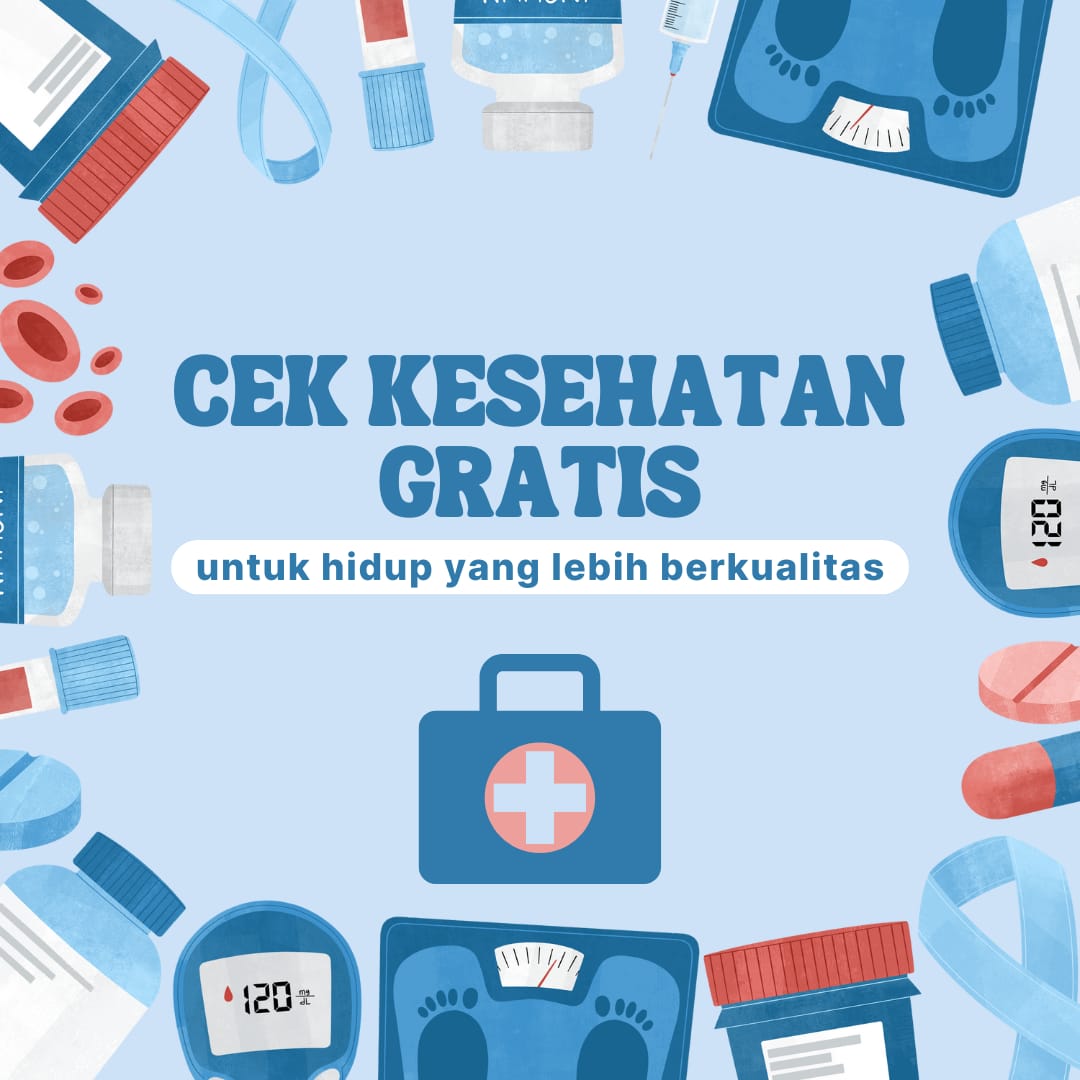 Rinamagicom's tweet image. Dukung program Cek Kesehatan Gratis untuk masyarakat Indonesia

#ProgramPresiden
#cekkesehatangratis
#ProgramKesehatan