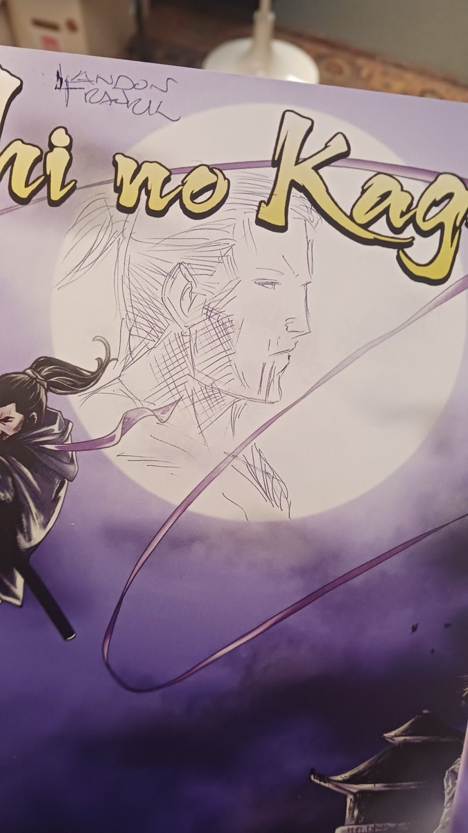 WaywardCrossArt's tweet image. Some remarks on Shi No Kage issue 9 by Landon.  Check it out at your local comic shop.  #makecomics #indiecomics #art