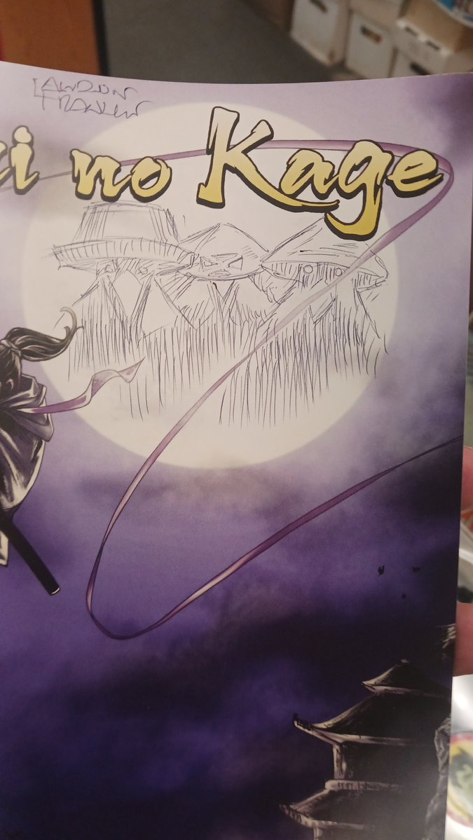 WaywardCrossArt's tweet image. Some remarks on Shi No Kage issue 9 by Landon.  Check it out at your local comic shop.  #makecomics #indiecomics #art