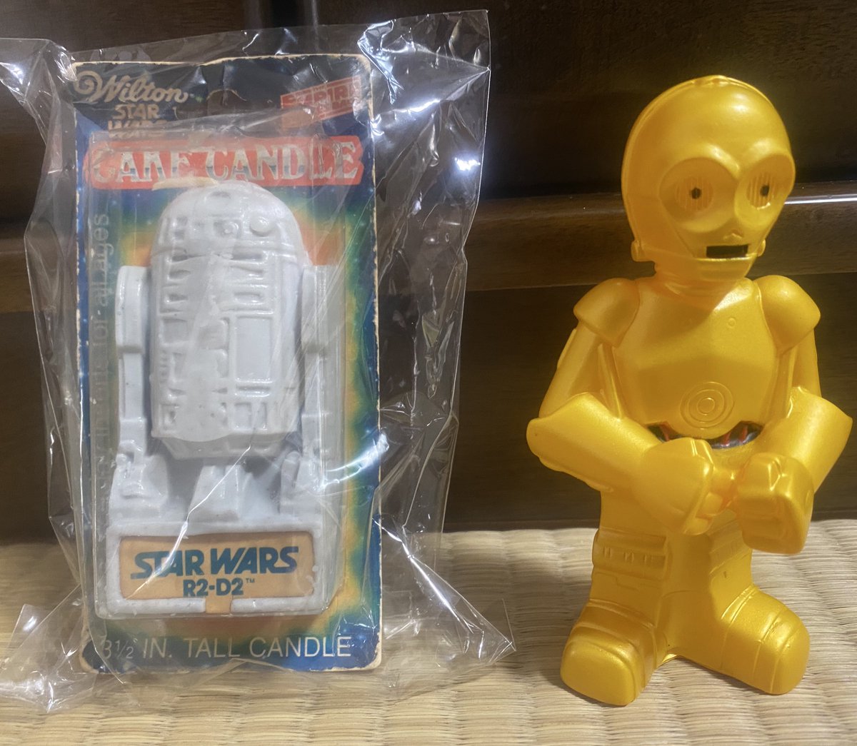 最近買った物②
R2の蝋燭と3POの似てないやつ