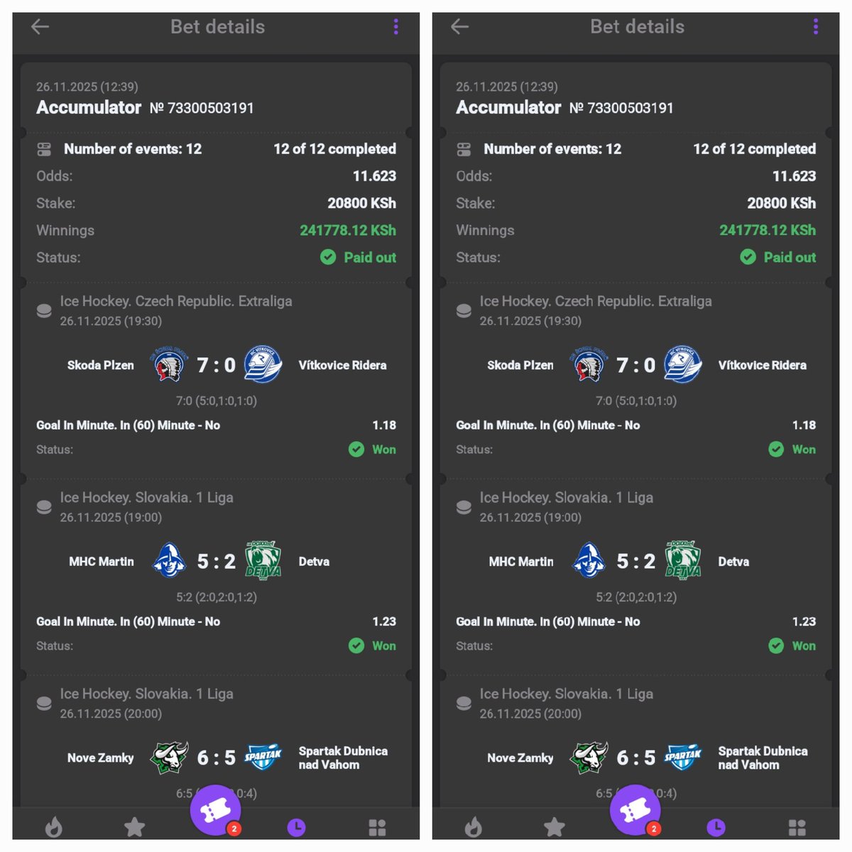 chronicle_tips's tweet image. BOOOOOOOM 💥💥💥💥💥💥💥💥💥
CONGRATULATIONS 🔥🔥🔥🔥🔥🔥🔥🔥
200K innit⁉️🥳🥳🥳🥳
We go again today ✅✅✅✅✅✅
      🔱 NEW REGISTRATIONS 🔰🔰
REG📲 cutt.ly/Ktq7Y8Ai

#PROMOCODE: LEGACY

Apk📲 cutt.ly/2tq7UTHZ
    Telegram channel 🔰🔰🔰
  t.me/Simba_only_3_5