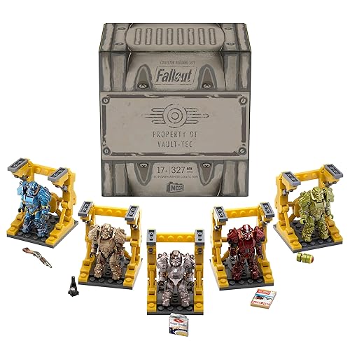 I just received MEGA Fallout Action Figure Building Toy, T-60 Power Armor Collection with 327 Pieces, 5 Micro Action Figures and Accessories, for Collectors from clodcrusher via Throne. Thank you! throne.com/salem_tk #Wishlist #throne