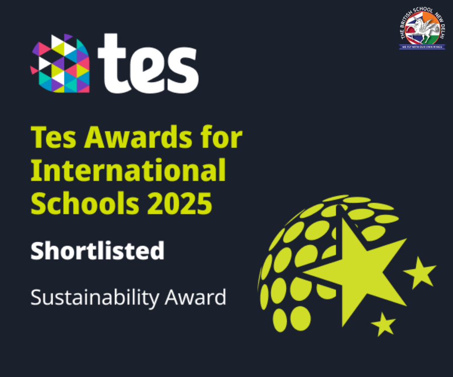 TBS has been shortlisted for the Sustainability Award at the <a href="/tes/">Tes magazine</a> Awards for International Schools 2025 — a recognition of our commitment to sustainability initiatives for the wellbeing of our community. We’re honoured and excited to be among the finalists.👏

#TBSDelhi #TeamTBS