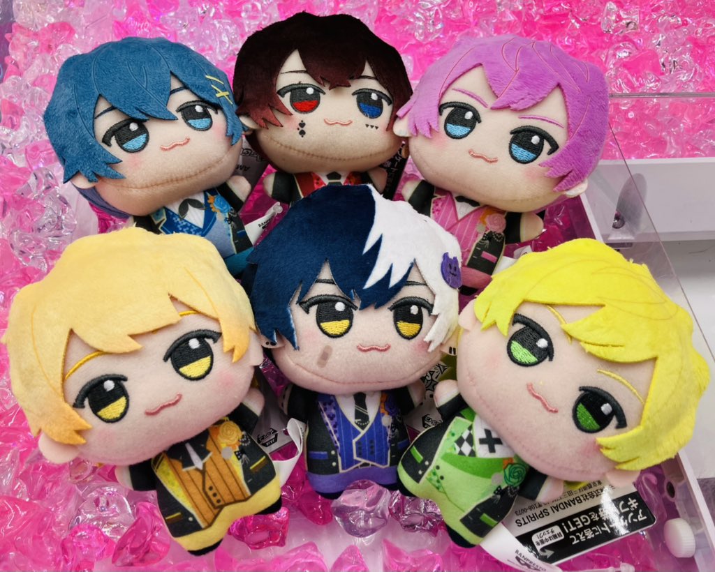 AMPTAKxCOLORS ちびぐるみ 全6種コンプセット