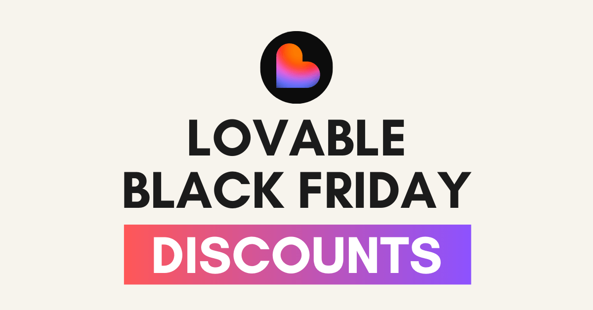 Lovable Black Friday Deal 2025 is live 🔥

• Pro: $21/mo (save $50 annually)

• Business: $42/mo (save $100 annually)

• Students: 50% off Pro

Build production-ready apps from prompts. 

👉 Grab the Lovable Deal Now successpixel.com/go/lovable