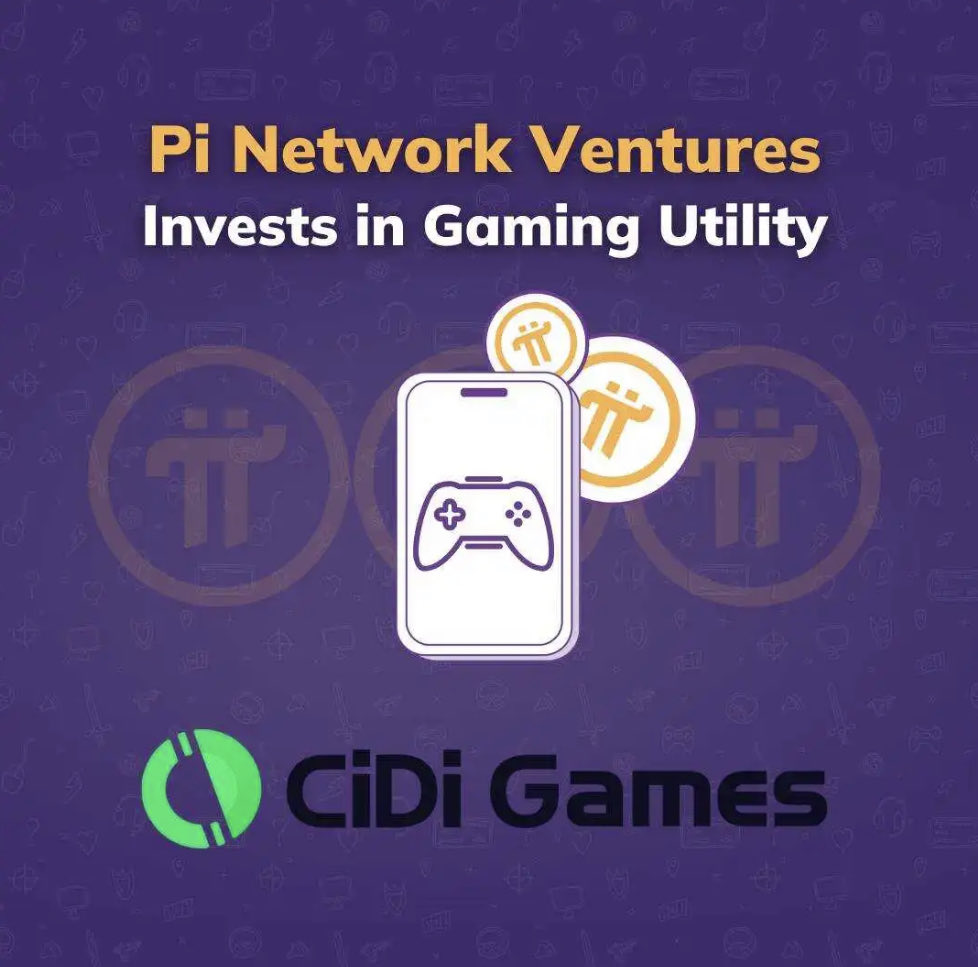 Pi Network has partnered with CiDi Games, accelerating Web3 gaming innovations with scalability and sustainability, and expanding the real-world utility of Pi. CiDi Games is a platform building Pi-integrated games that tens of millions of Pioneers can use, in addition to extendin