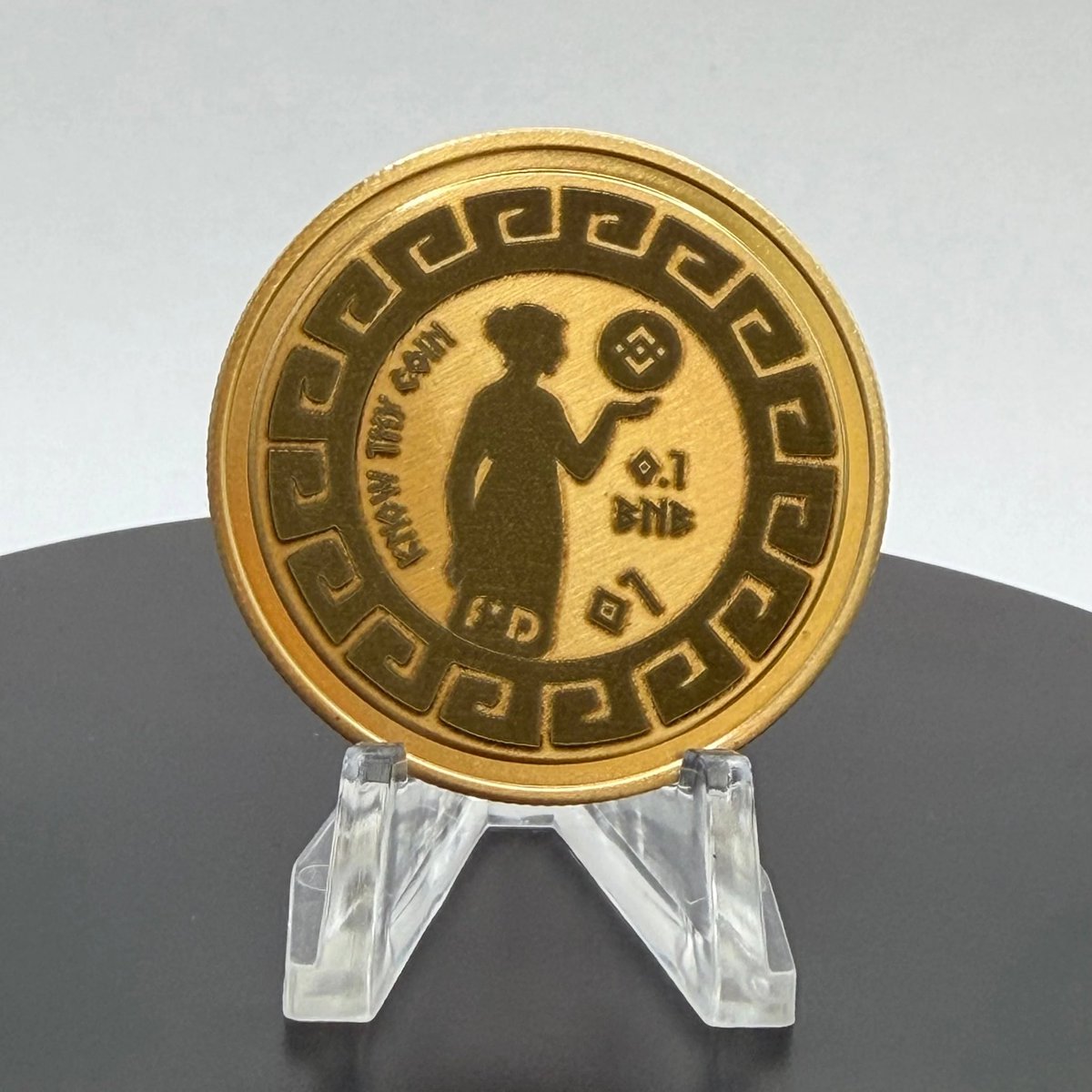 FiniteByDesign's tweet image. The BNB ‘Know Thy Coin’ Time Capsule — a brass-built blend of myth, utility, and digital sovereignty. Secure it. Preserve it. Know your coin.”
#BNB #CryptoCollectibles #DeFi #BlockchainArt #CryptoCommunity