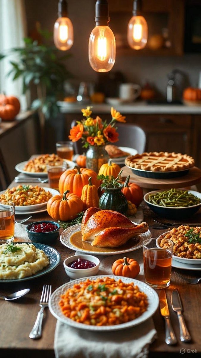 markconn's tweet image. As we gather 'round the table (or Zoom call) this Thanksgiving, I'm overflowing with gratitude to our Heavenly Father for the wild, wonderful ride of life—and for you, the beloved souls who make it all sparkle with His light. Here's to hearts full of His grace, second helpings of…