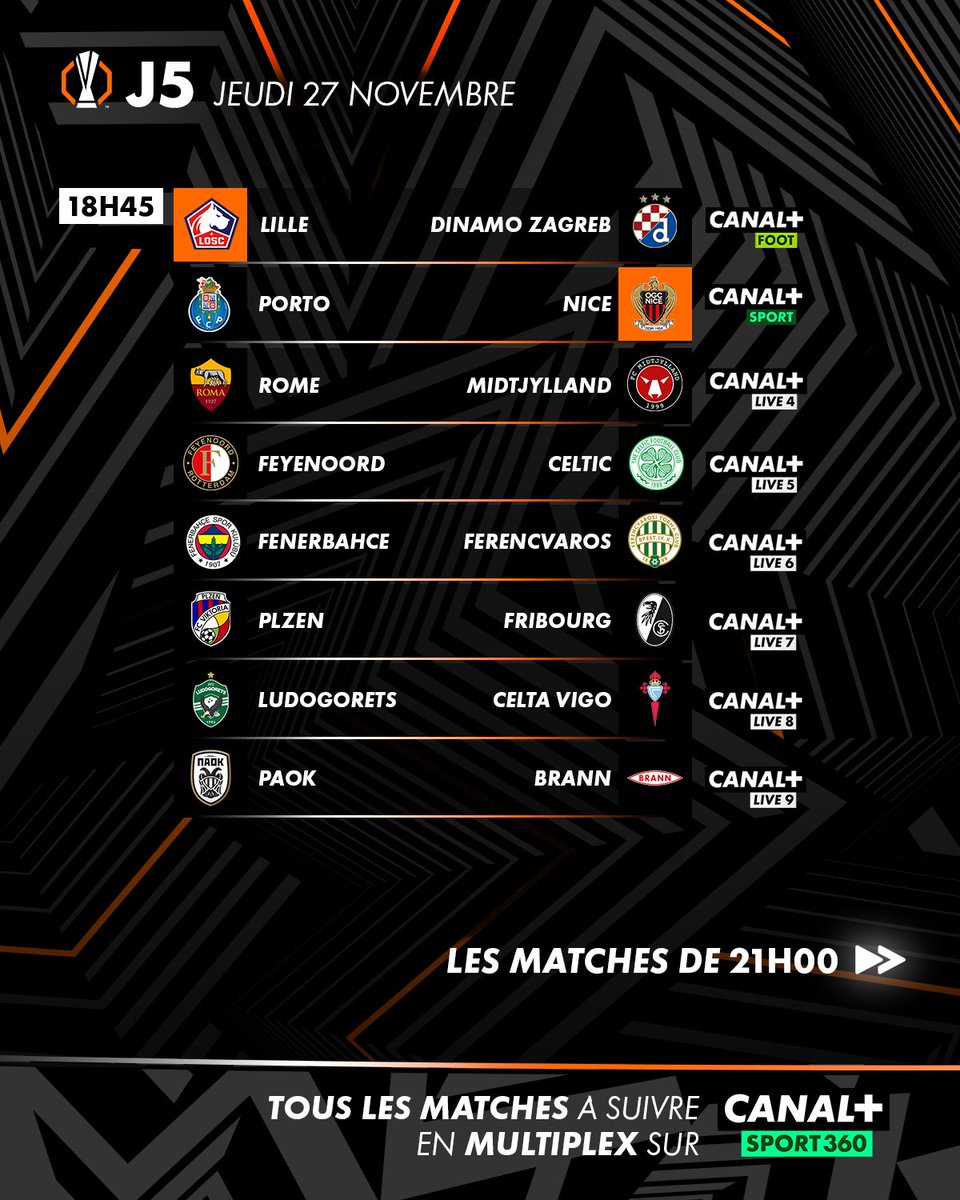 CANAL+ Foot tweet media