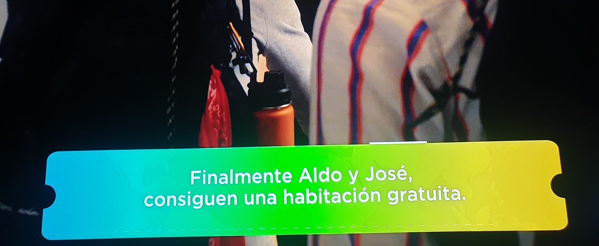 El programa poniendo en el faldón que la habitación es gratuita, por si alguien no se lo había creído 🤣🤣🤣
#HastaPerú