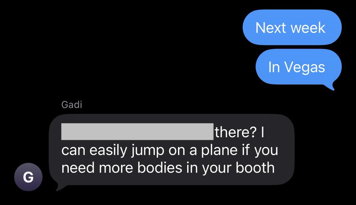 Founders, work with incredible VCs that will literally offer to jump on a plane for you, like <a href="/GadiBorovich/">Gadi Borovich</a> and <a href="/danielha/">Daniel Ha</a>