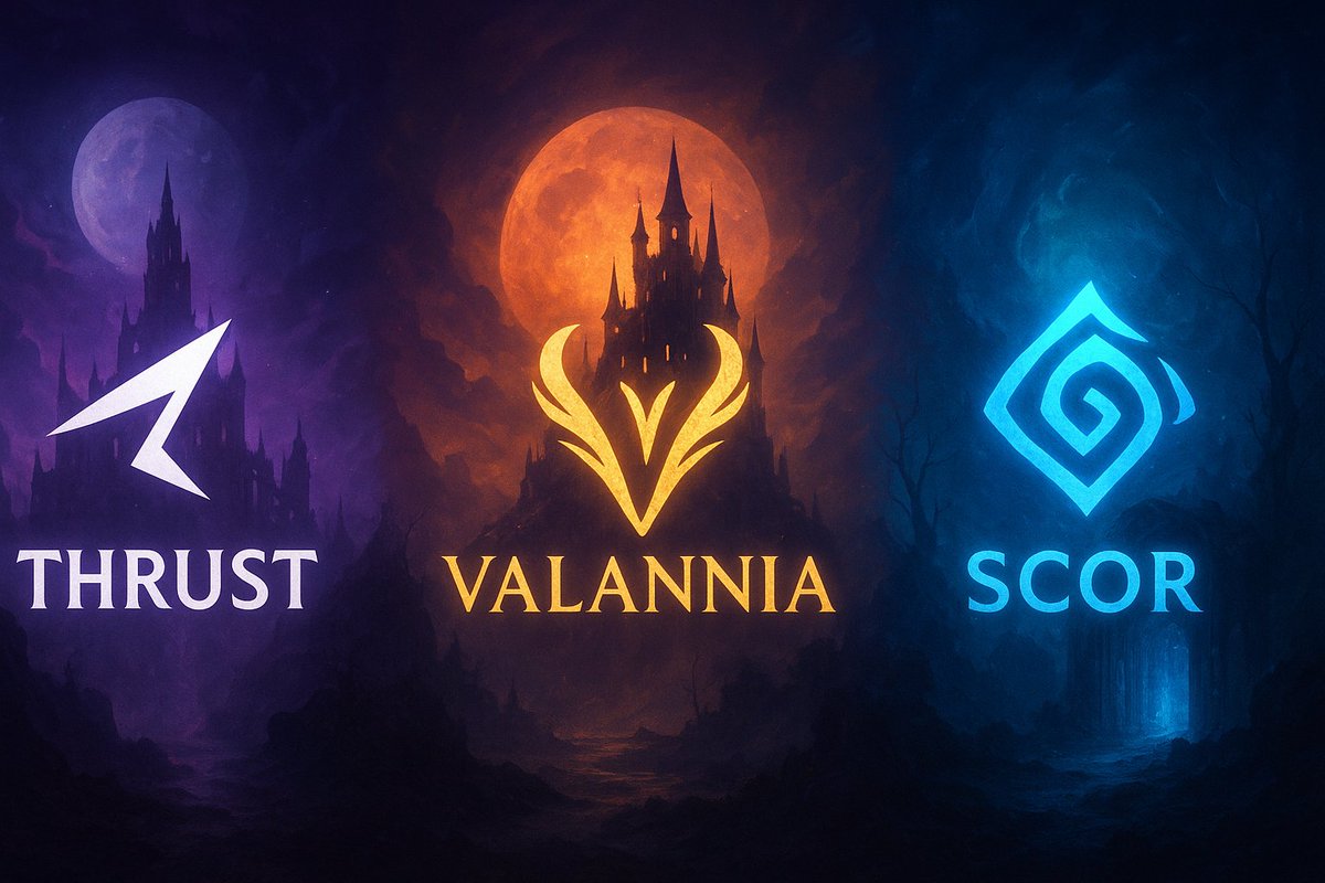 💪The energy across these ecosystems keeps rising. Thrust, Valannia and SCOR are each making moves that push the whole wave forward.
#Web3 #xeet